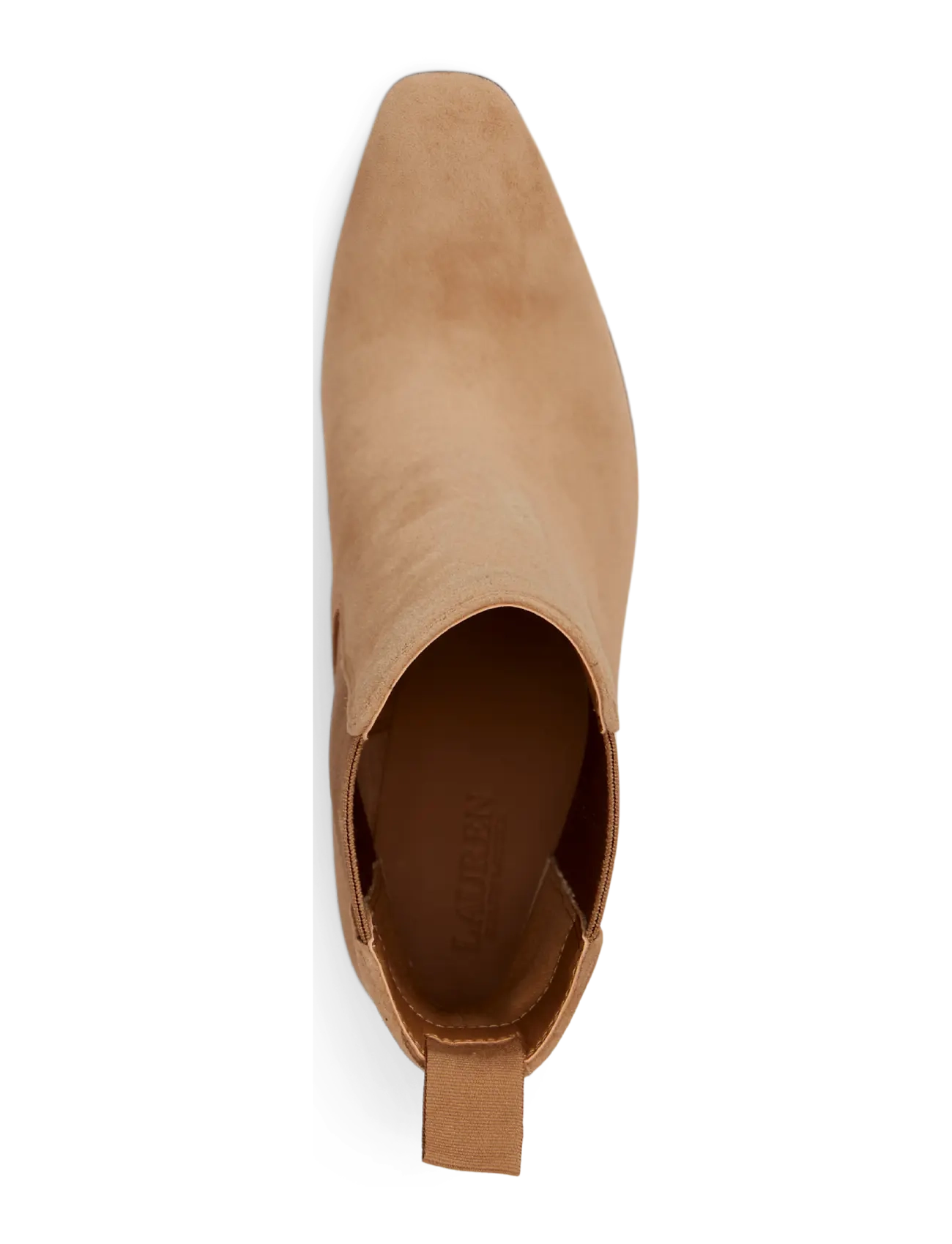 Lauren Ralph Lauren - Raelynn Sheep-Suede Bootie - stiefeletten mit absatz - camel - 3