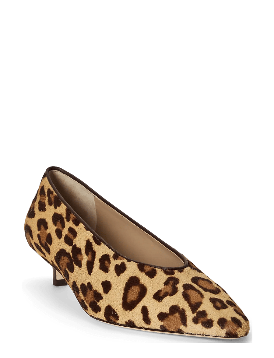 Lauren Ralph Lauren - Francesca Leopard-Print Haircalf Pump - kontsakingad - modern leopard - 2