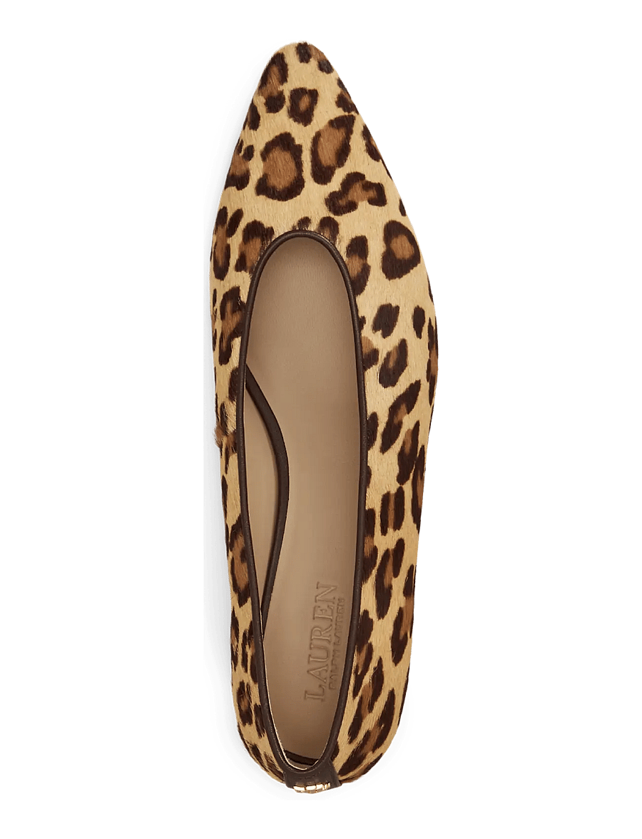 Lauren Ralph Lauren - Francesca Leopard-Print Haircalf Pump - kontsakingad - modern leopard - 3