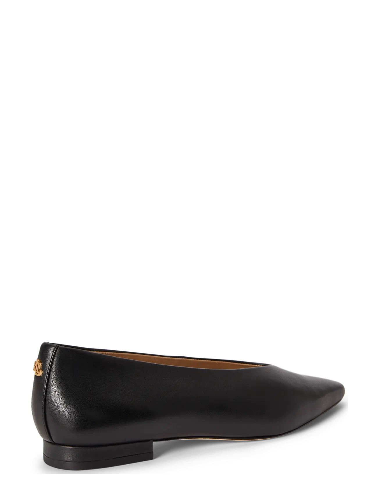 Lauren Ralph Lauren - Audri Nappa Leather Ballet Flat - speciella tillfällen - black - 1