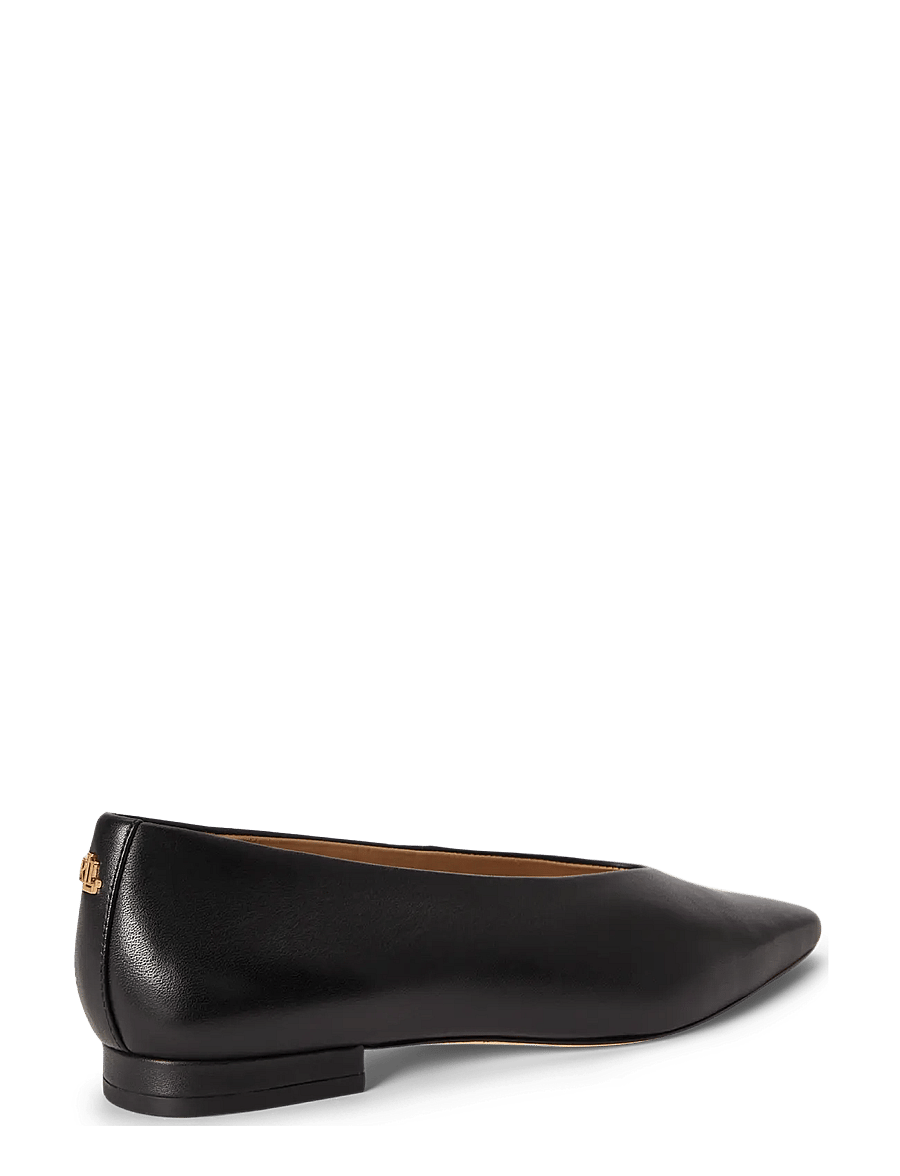 Lauren Ralph Lauren - Audri Nappa Leather Ballet Flat - besondere anlässe - black - 1