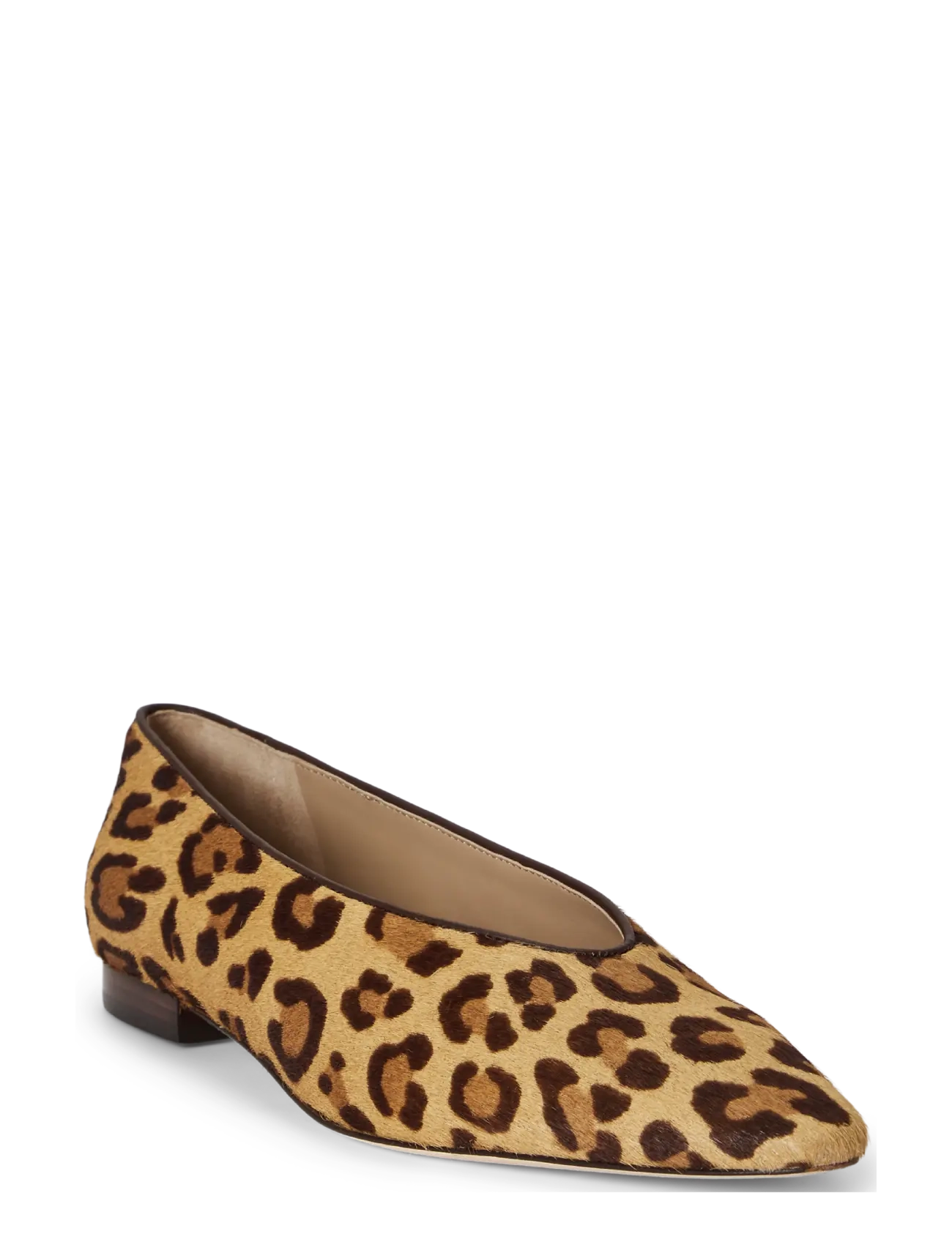 Lauren Ralph Lauren - Audri Leopard-Print Haircalf Ballet Flat - speciella tillfällen - modern leopard - 2