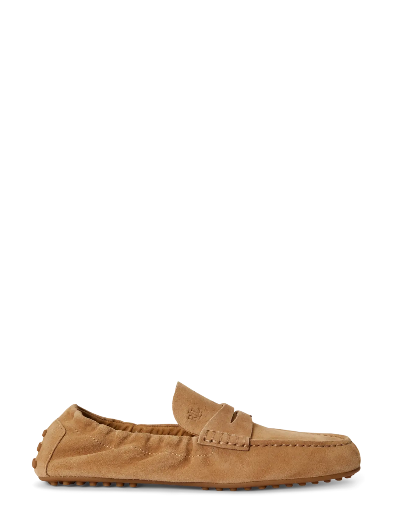 Lauren Ralph Lauren Wynnie Sheep-Suede Driver, Kvinder, Ruskind Driver Mokkasiner, Brun, Str: 41