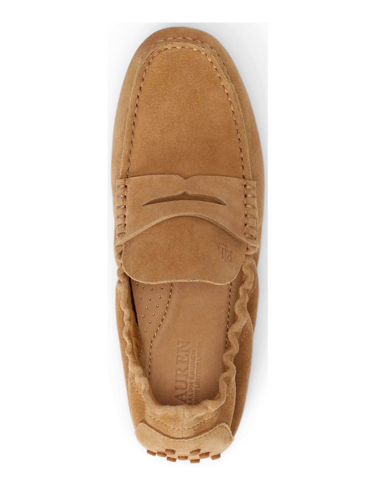 Lauren Ralph Lauren - Wynnie Sheep-Suede Driver - modetrends - camel - 2
