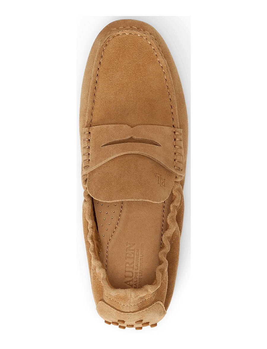 Lauren Ralph Lauren - Wynnie Sheep-Suede Driver - modetrends - camel - 2