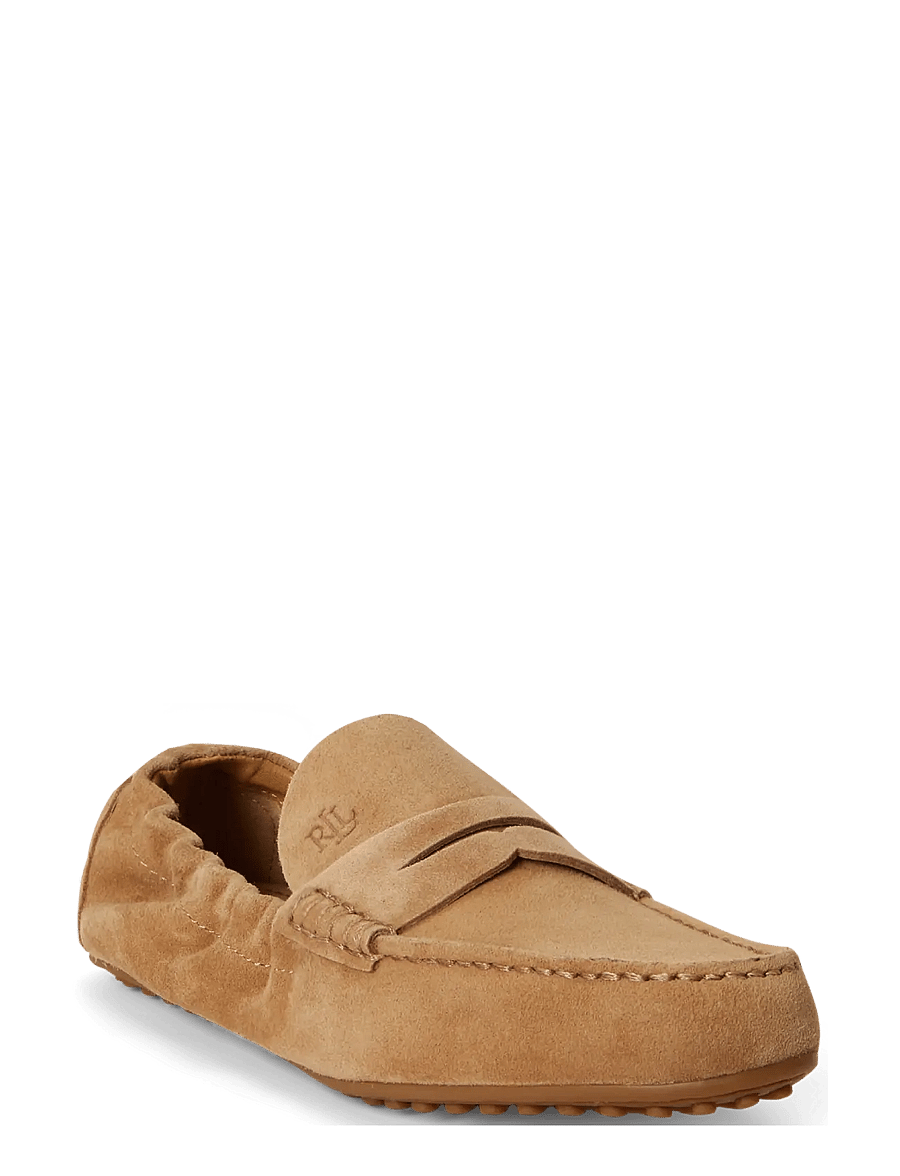 Lauren Ralph Lauren - Wynnie Sheep-Suede Driver - moetrendid - camel - 2