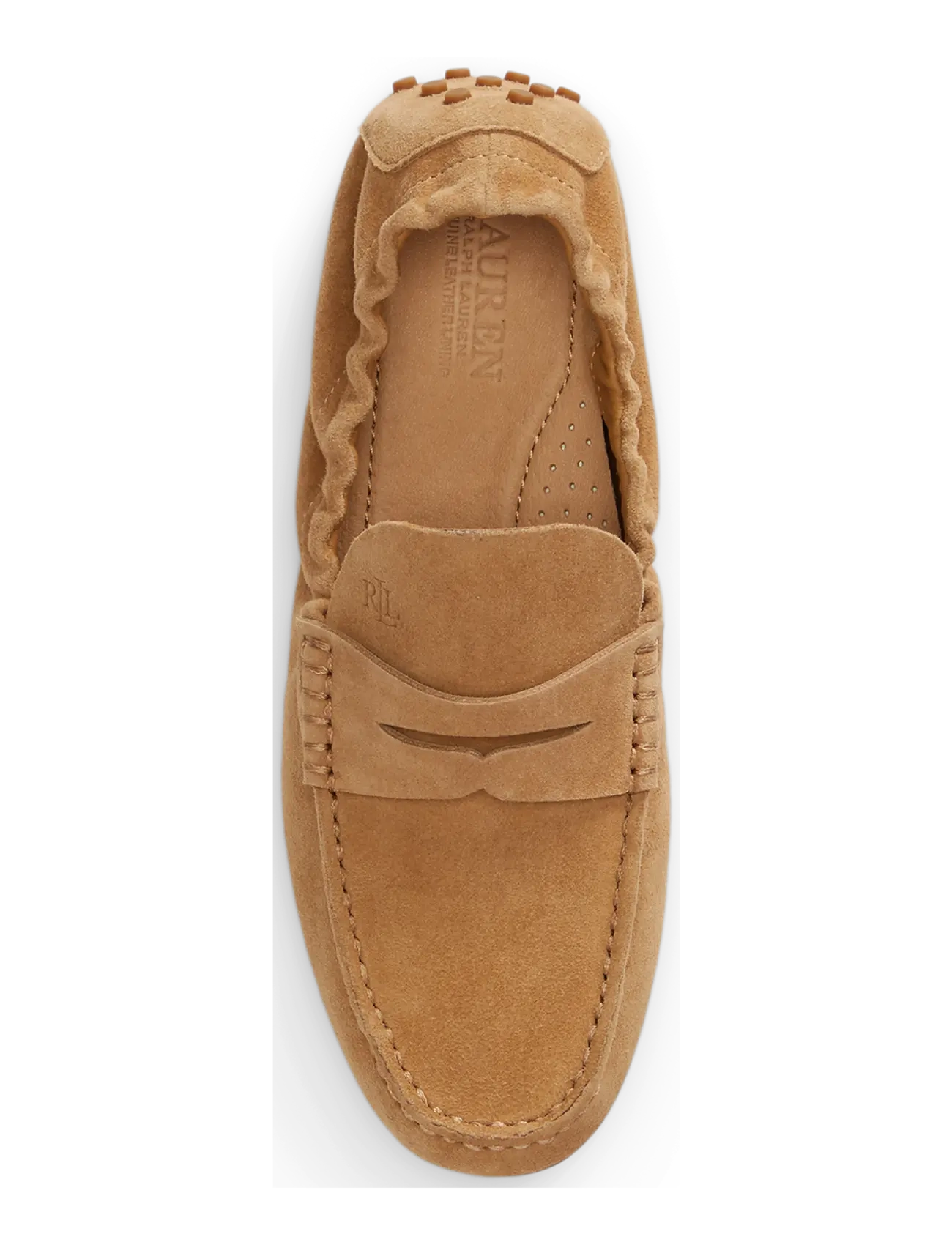 Lauren Ralph Lauren - Wynnie Sheep-Suede Driver - modetrender - camel - 3
