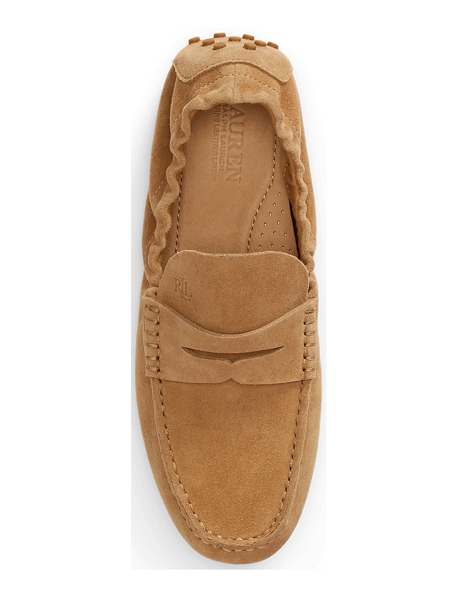 Lauren Ralph Lauren - Wynnie Sheep-Suede Driver - moetrendid - camel - 3
