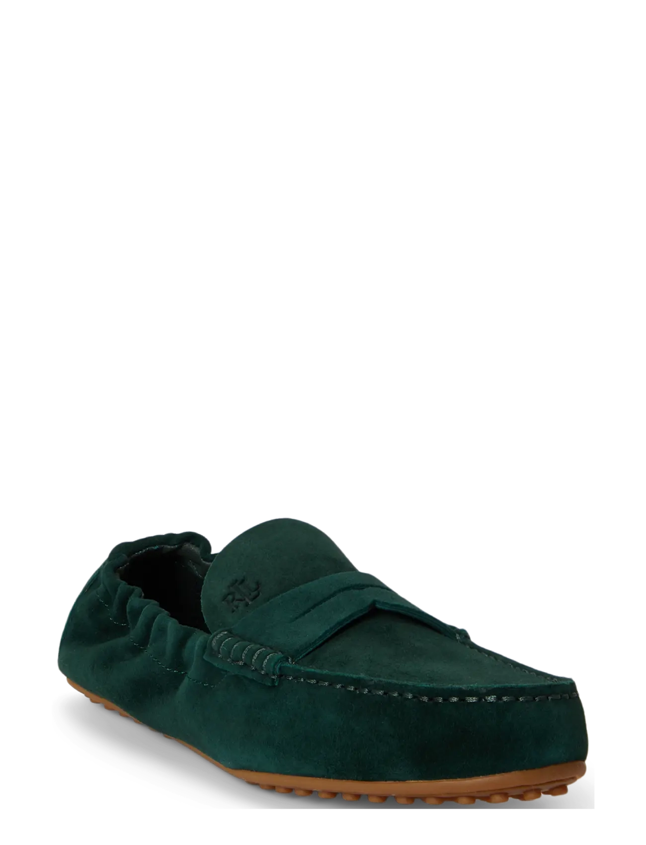 Lauren Ralph Lauren - Wynnie Sheep-Suede Driver - modetrender - dark pine - 2