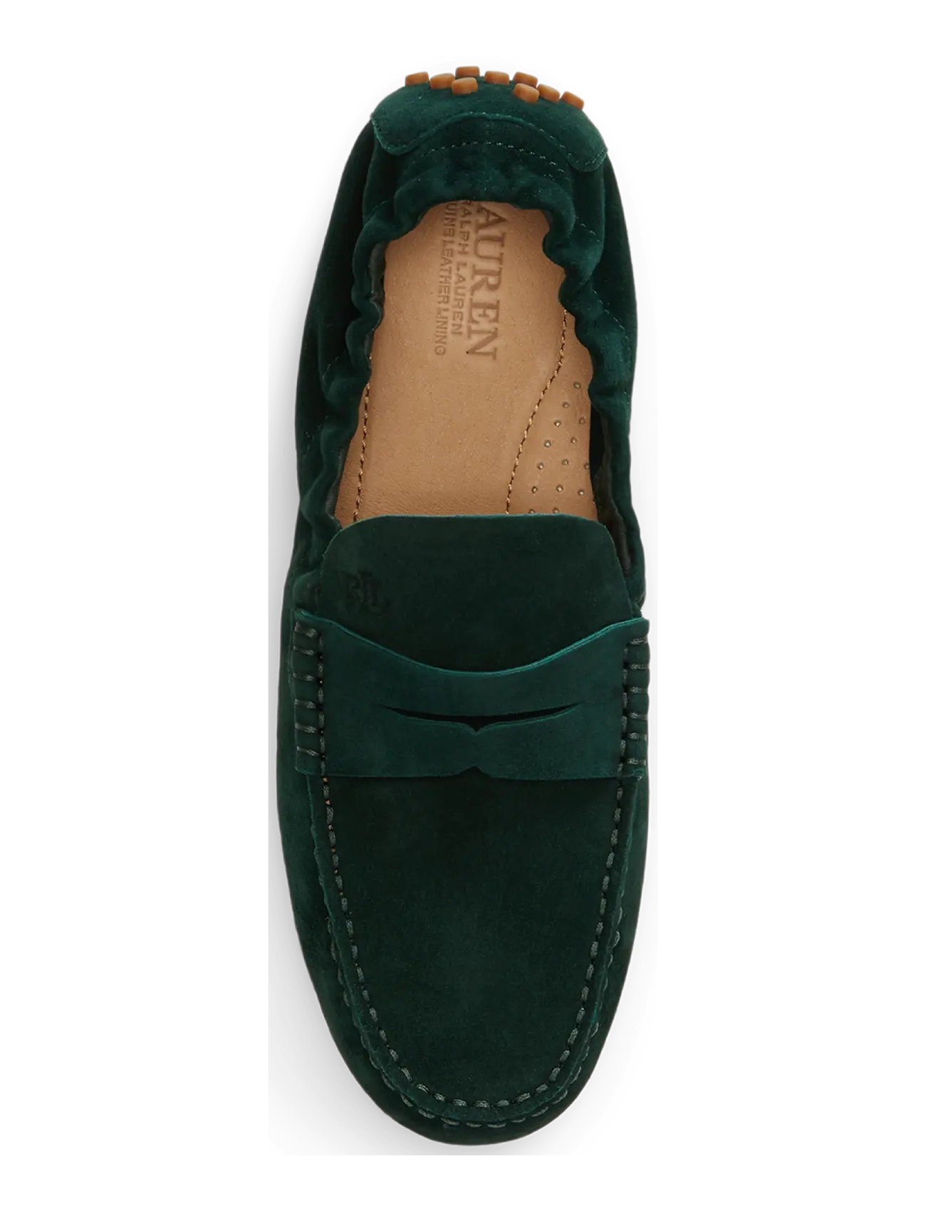 Lauren Ralph Lauren - Wynnie Sheep-Suede Driver - modetrender - dark pine - 3