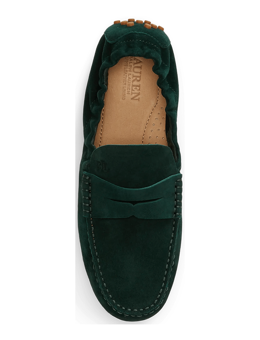 Lauren Ralph Lauren - Wynnie Sheep-Suede Driver - moetrendid - dark pine - 3