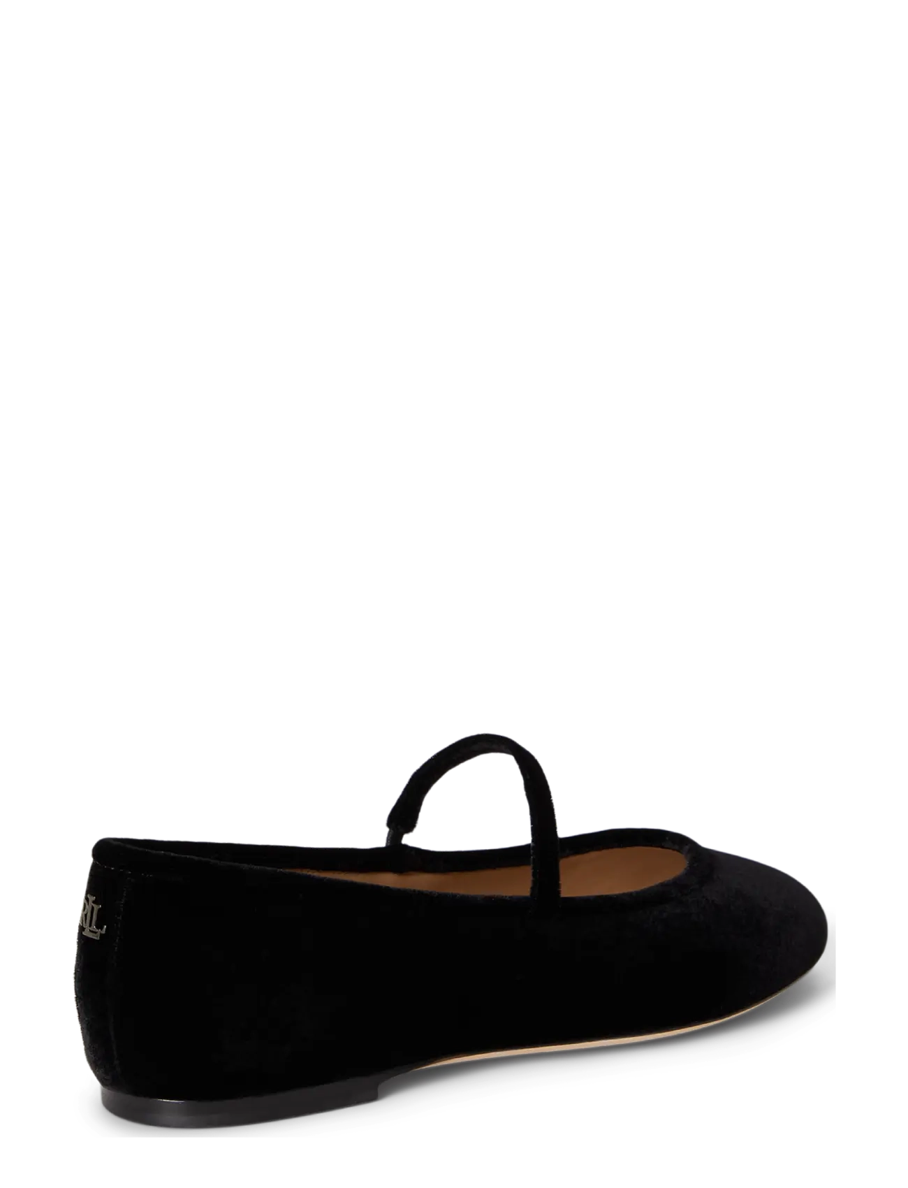 Lauren Ralph Lauren - Jayna Velvet Mary Jane Flat - special occasions - black/black - 1