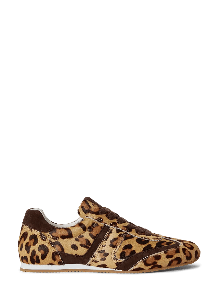 Lauren Ralph Lauren - Dani Haircalf-Suede Low-Profile Sneaker - modern leopard/ch - 0
