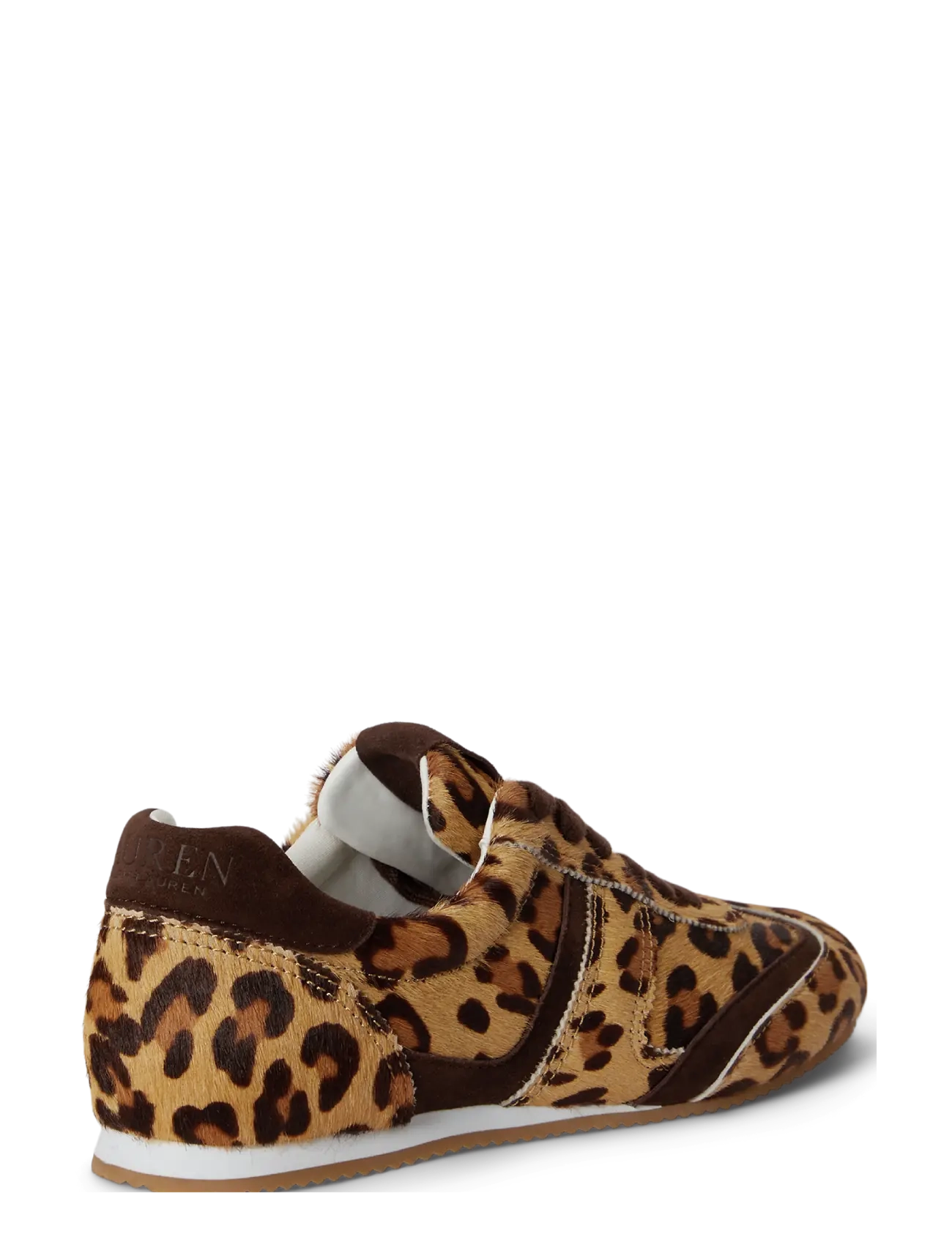 Lauren Ralph Lauren - Dani Haircalf-Suede Low-Profile Sneaker - modern leopard/ch - 1