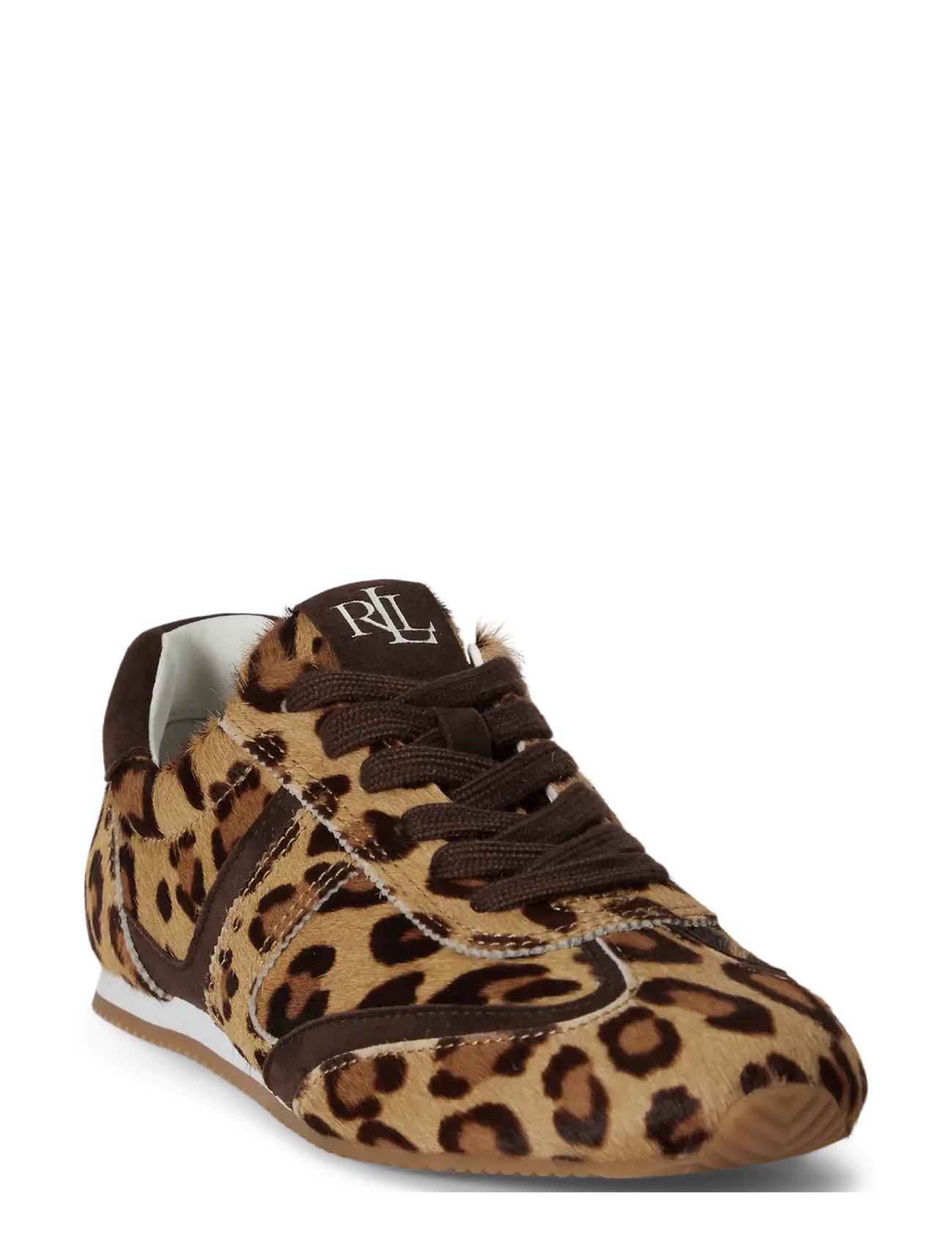 Lauren Ralph Lauren - Dani Haircalf-Suede Low-Profile Sneaker - modern leopard/ch - 2
