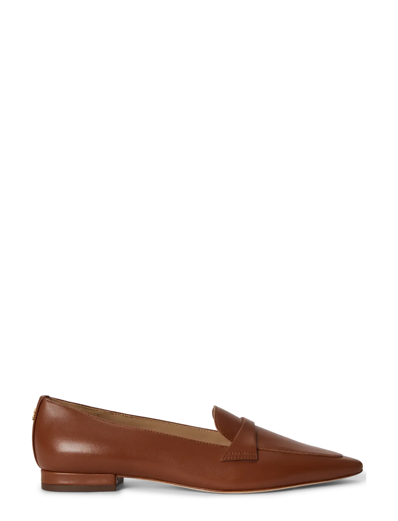 Lauren Ralph Lauren Audri Waxed Leather Loafer - Kontoririided - LAUREN TAN / brown