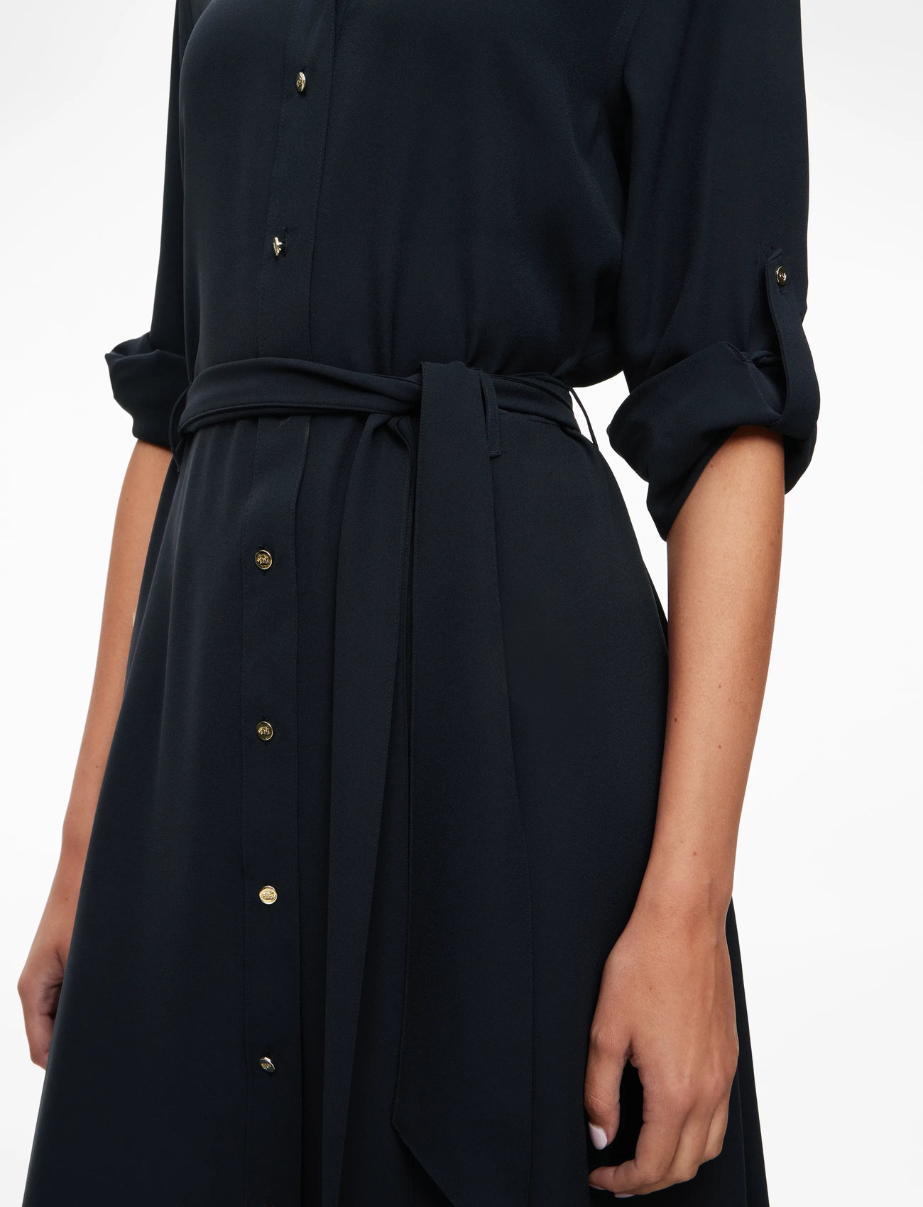 Lauren Ralph Lauren - Fit-and-Flare Shirtdress - skjortekjoler - lauren navy - 5