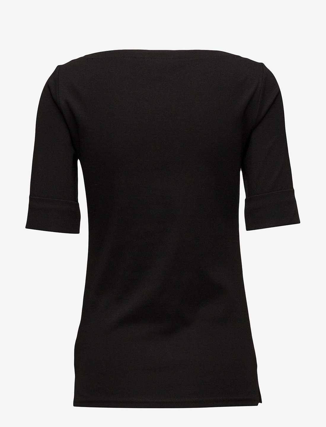 Ralph Lauren★Stretch Cotton Boatneck T-Shirt Lauren Ralph Lauren Stretch Cotton Boatneck Tee