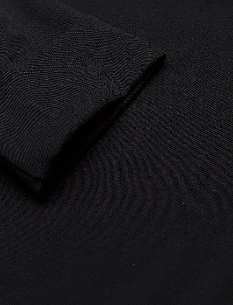Lauren Ralph Lauren - Stretch Cotton Boatneck Tee - t-shirts - polo black - 2