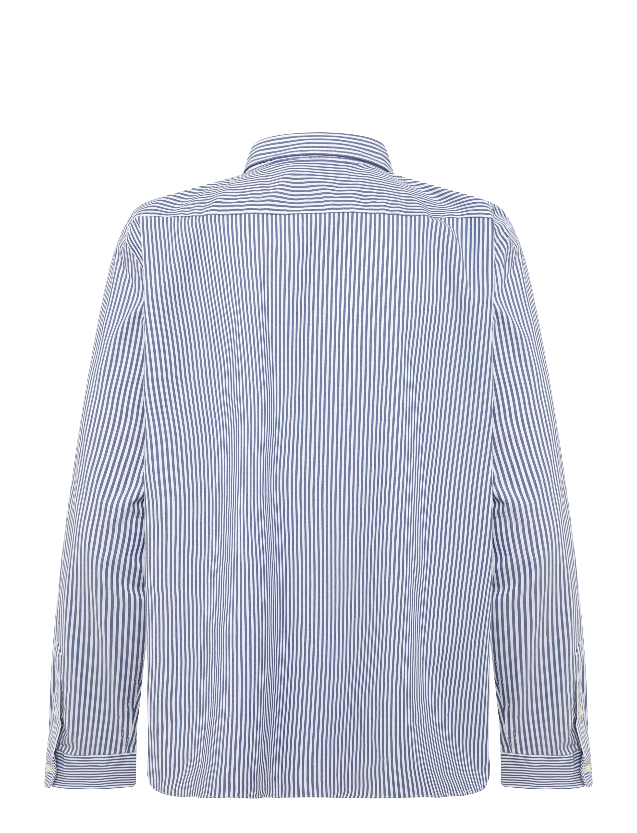 Lauren Women - Classic Fit Striped Cotton Shirt - blue/white - 2