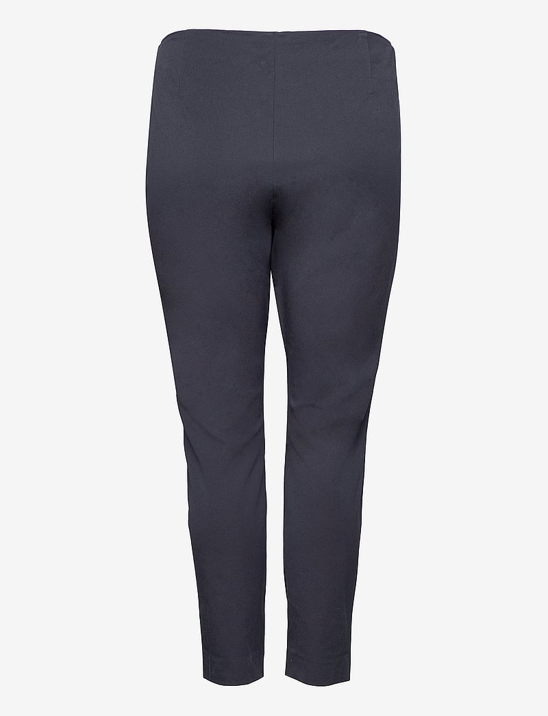 Lauren Women - Stretch Twill Skinny Pant - stuprörsbyxor - lauren navy - 2
