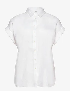 Linen Dolman-Sleeve Shirt, Lauren Women
