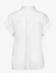 Lauren Women - Linen Dolman-Sleeve Shirt - kurzärmlige hemden - white - 2