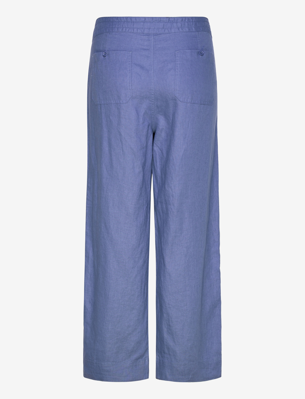 Lauren Women - Linen Wide-Leg Pant - linased püksid - carson blue - 1