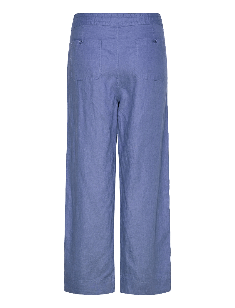 Lauren Women - Linen Wide-Leg Pant - linased püksid - carson blue - 1