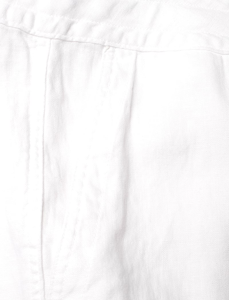 Lauren Women - Linen Drawcord Pant - linnebyxor - white - 2