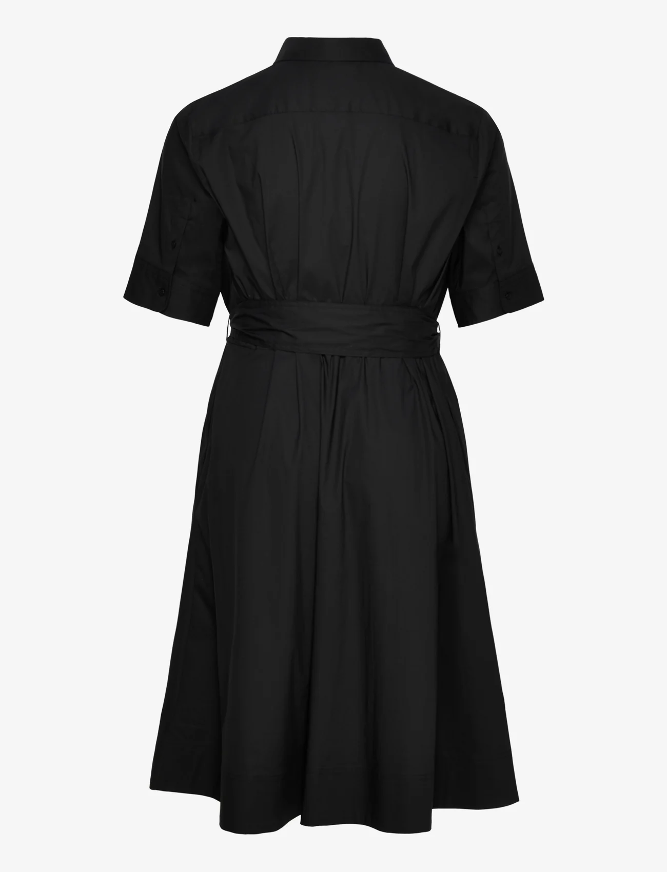 Lauren Women - Cotton-Blend Shirtdress - vasaras kleitas - polo black - 1