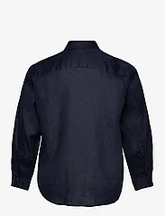 Lauren Women - Linen Roll Tab–Sleeve Shirt - linskjorter - lauren navy - 1