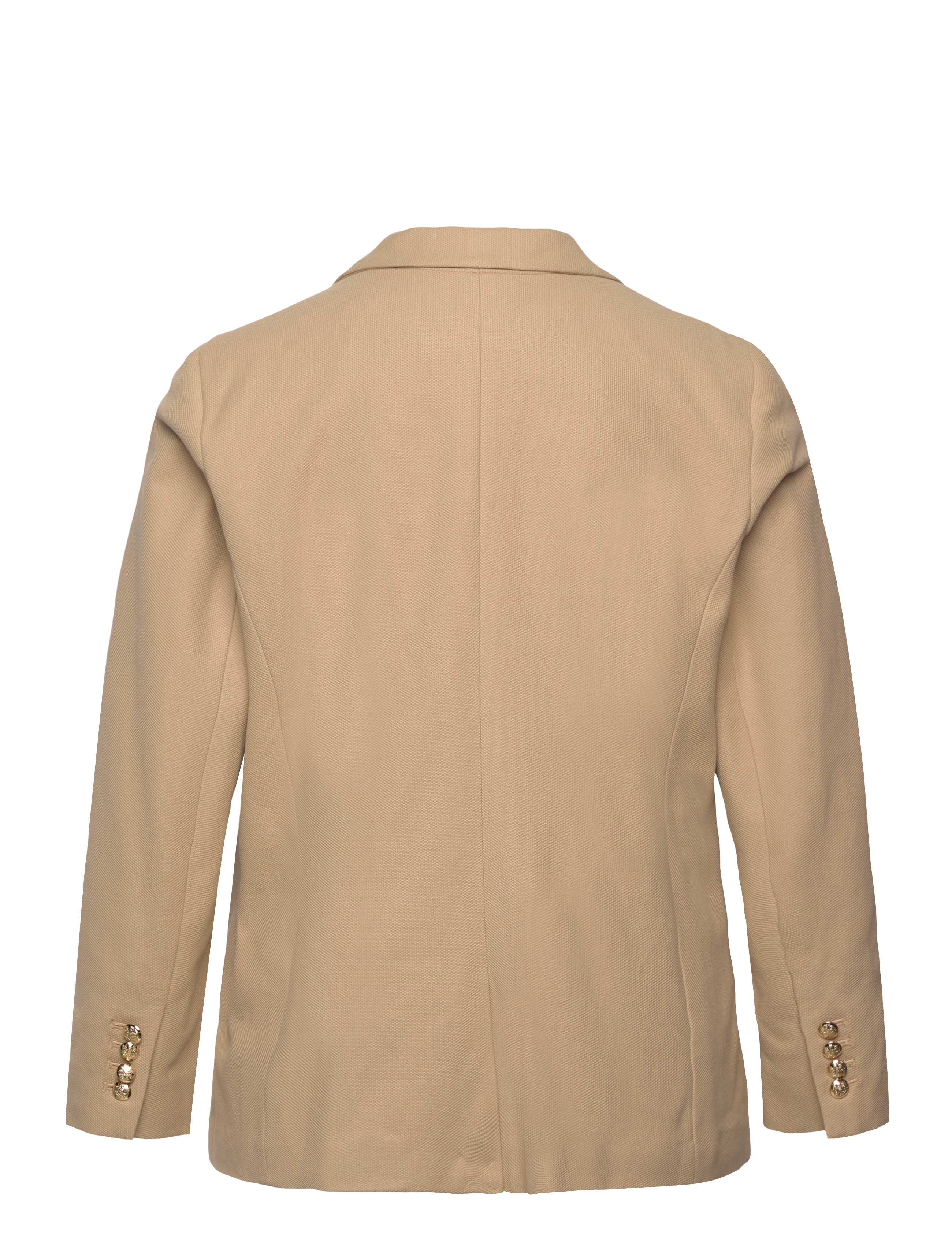 Lauren Women - Bullion Jacquard Blazer - enkeltradede blazere - birch tan - 1