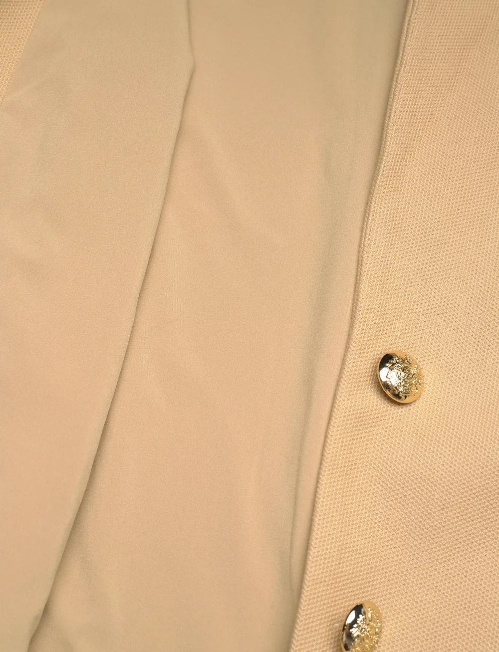 Lauren Women - STR SPORTSWEAR PIQU-LND-JKT - enkelknäppta kavajer - birch tan - 4