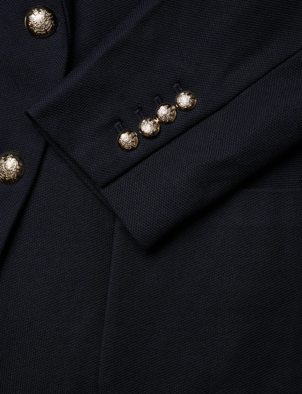 Lauren Women - Bullion Jacquard Blazer - single breasted blazers - lauren navy - 4