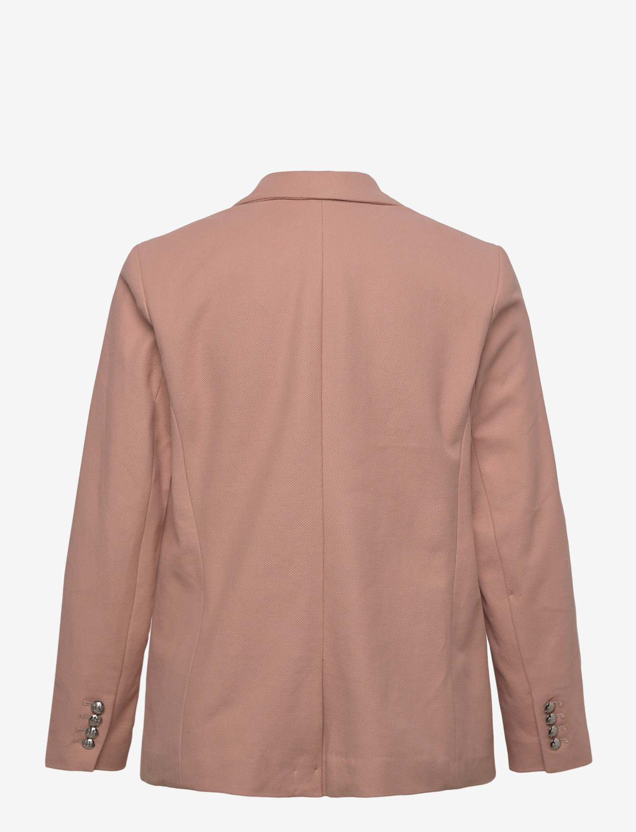 Lauren Women - Bullion Jacquard Blazer - enkeltradede blazere - sunrise blush - 1