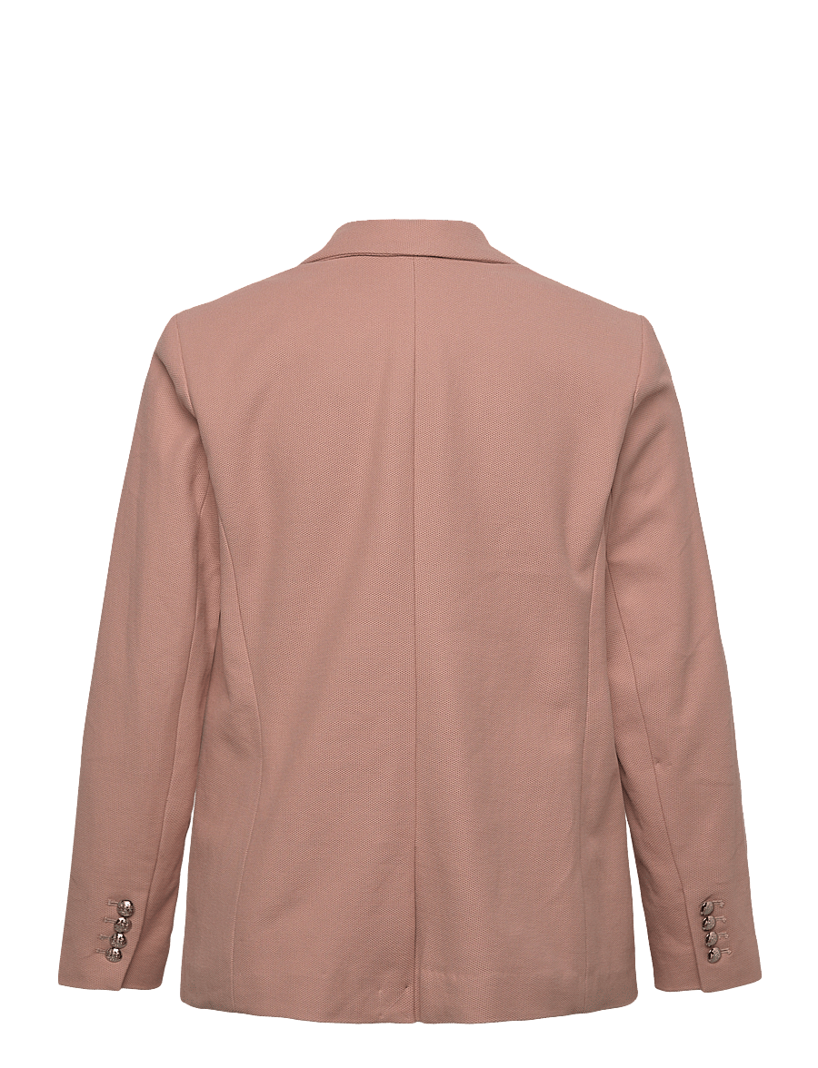Lauren Women - Bullion Jacquard Blazer - vienaeiliai švarkai - sunrise blush - 1