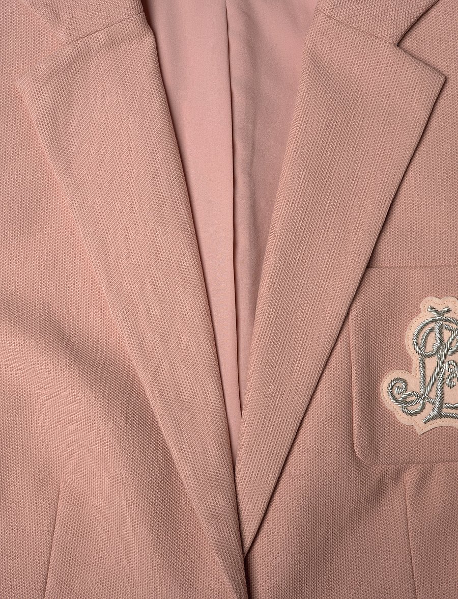Lauren Women - Bullion Jacquard Blazer - vienaeiliai švarkai - sunrise blush - 2