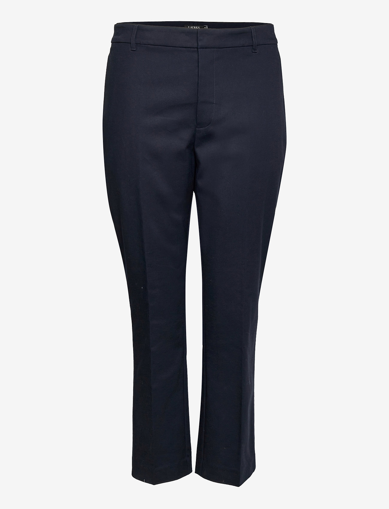 Lauren Women - Double-Faced Stretch Cotton Pant - lauren navy - 1