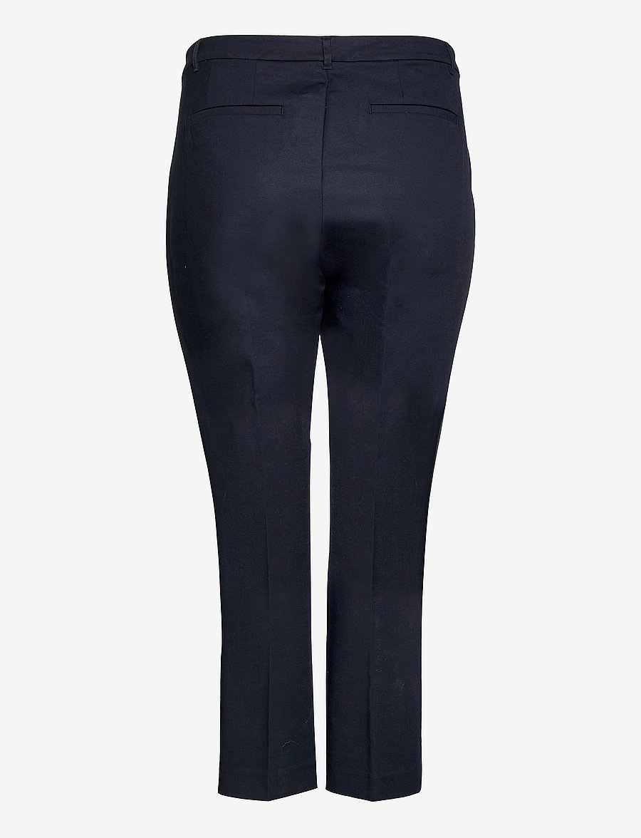 Lauren Women - Double-Faced Stretch Cotton Pant - lauren navy - 2