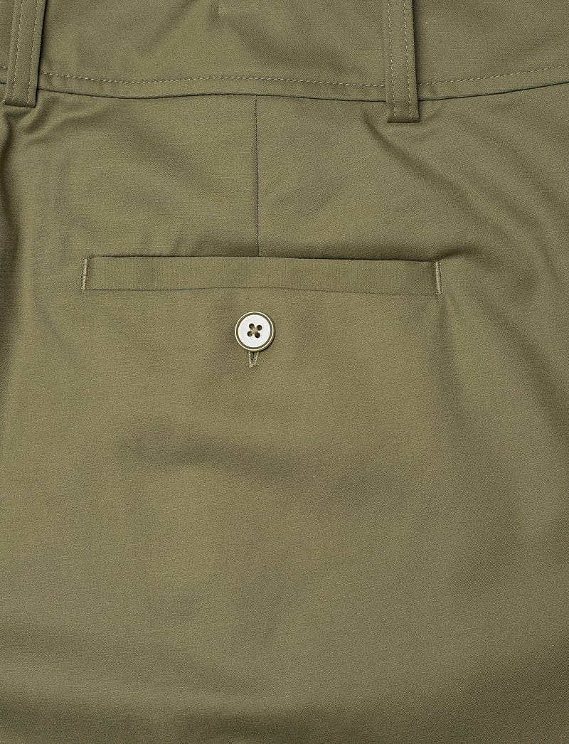 Lauren Women - Double-Faced Stretch Cotton Ankle Pant - caprit - olive grove - 4