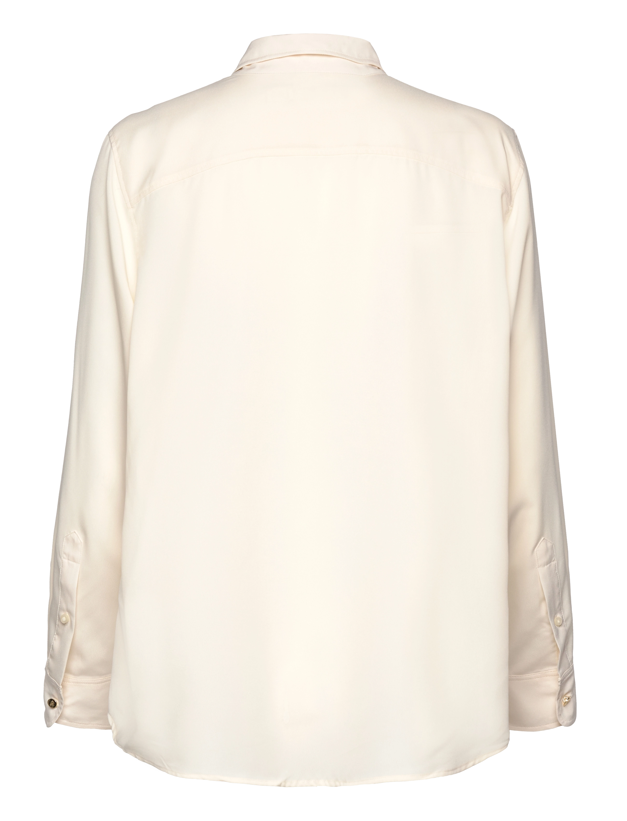 Lauren Women - Crepe Shirt - langärmlige blusen - mascarpone cream - 1