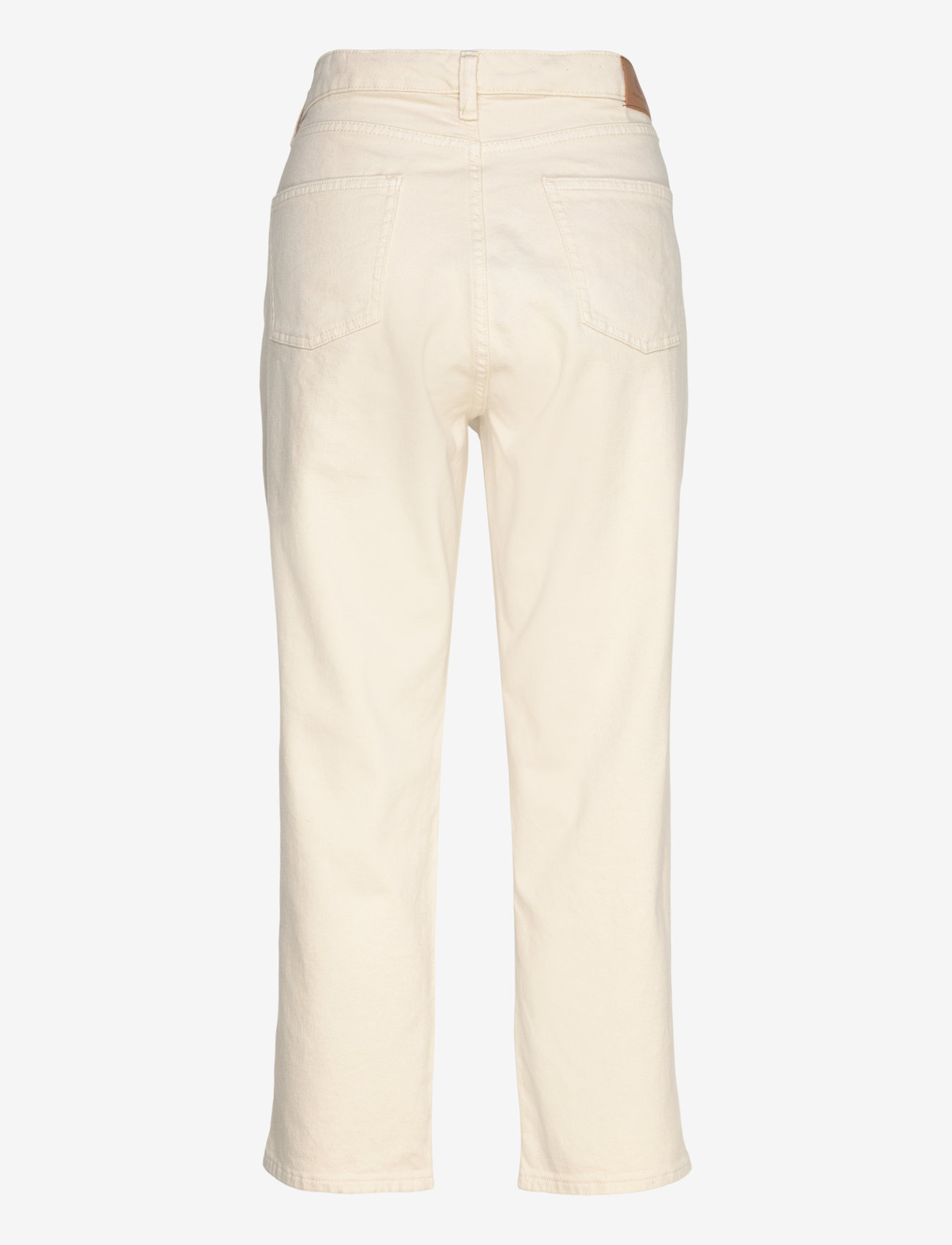 Lauren Women - High-Rise Straight Ankle Jean - straight jeans - cream wash - 1