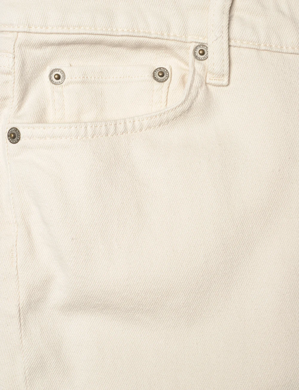 Lauren Women - High-Rise Straight Ankle Jean - suorat farkut - cream wash - 2