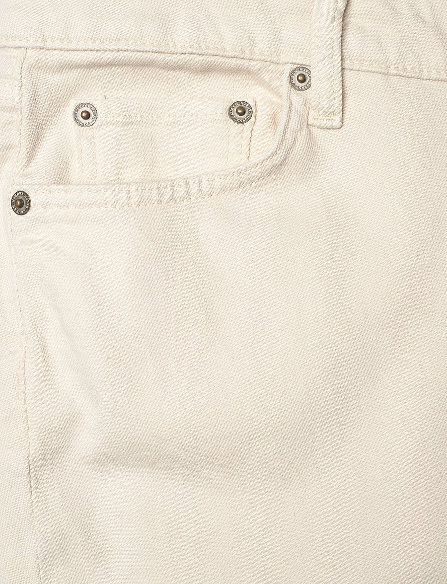 Lauren Women - High-Rise Straight Ankle Jean - cream wash - 2