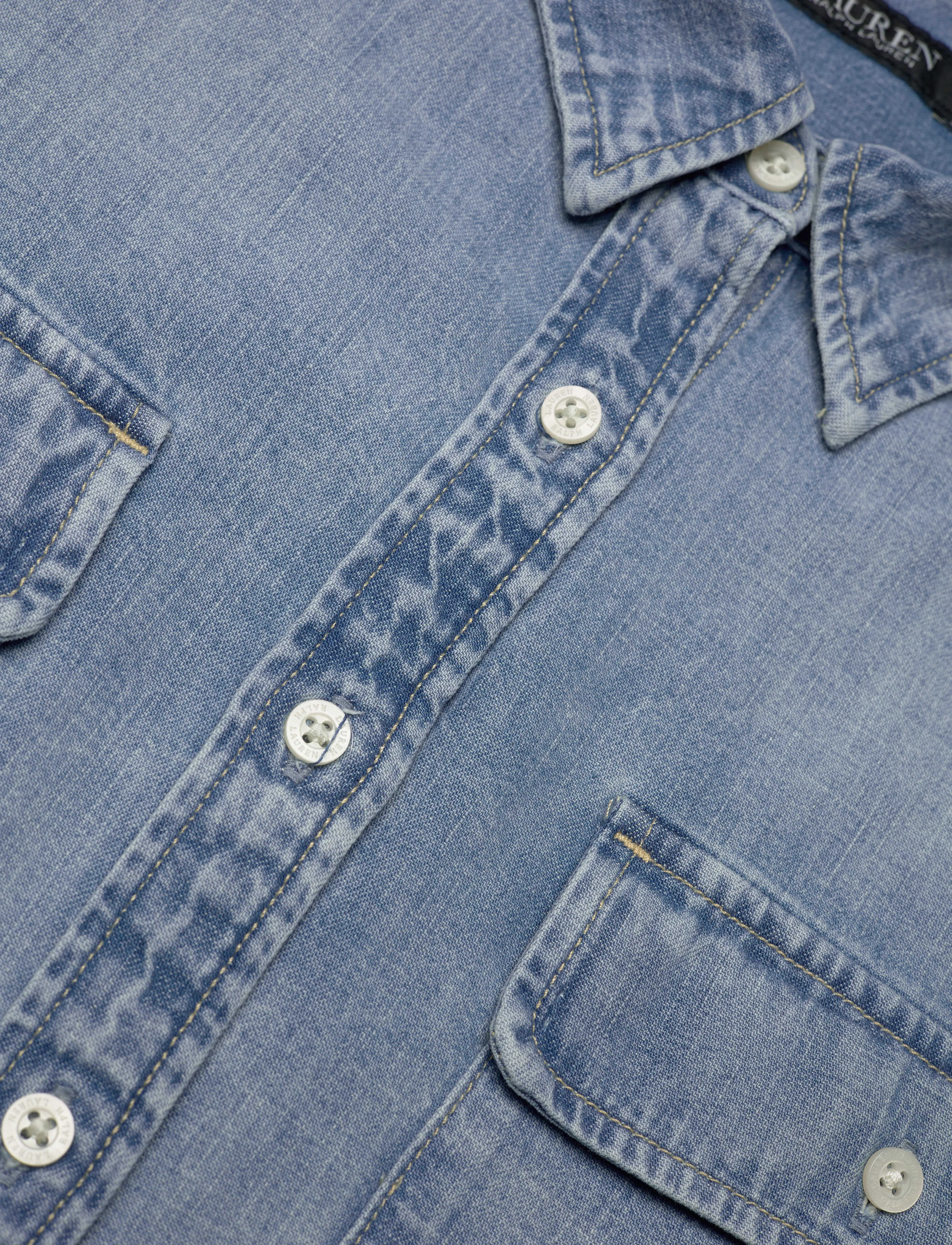 Lauren Women - Denim Shirt - isla wash - 2