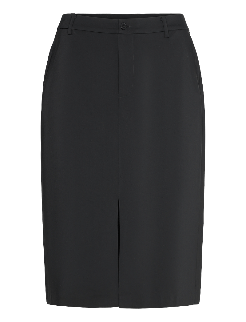 Lauren Women - Stretch Cady Pencil Skirt - pliiatsseelikud - black - 0
