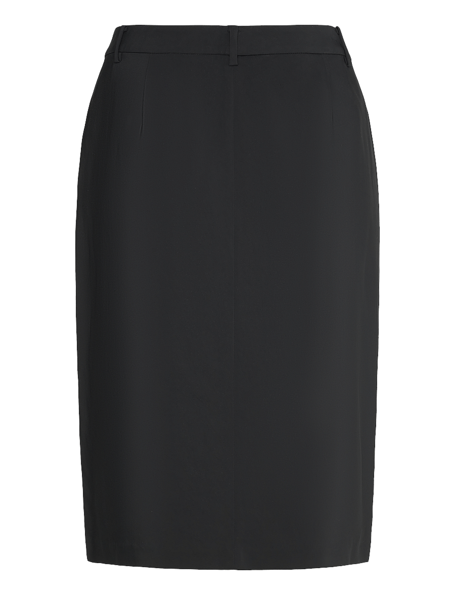 Lauren Women - Stretch Cady Pencil Skirt - black - 1