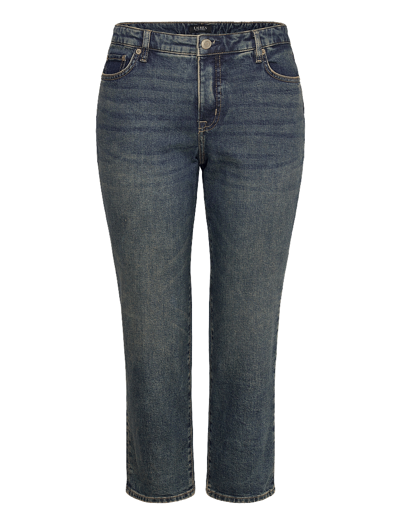 Lauren Women - Mid-Rise Straight Ankle Jean - cargo pants - haze wash - 0