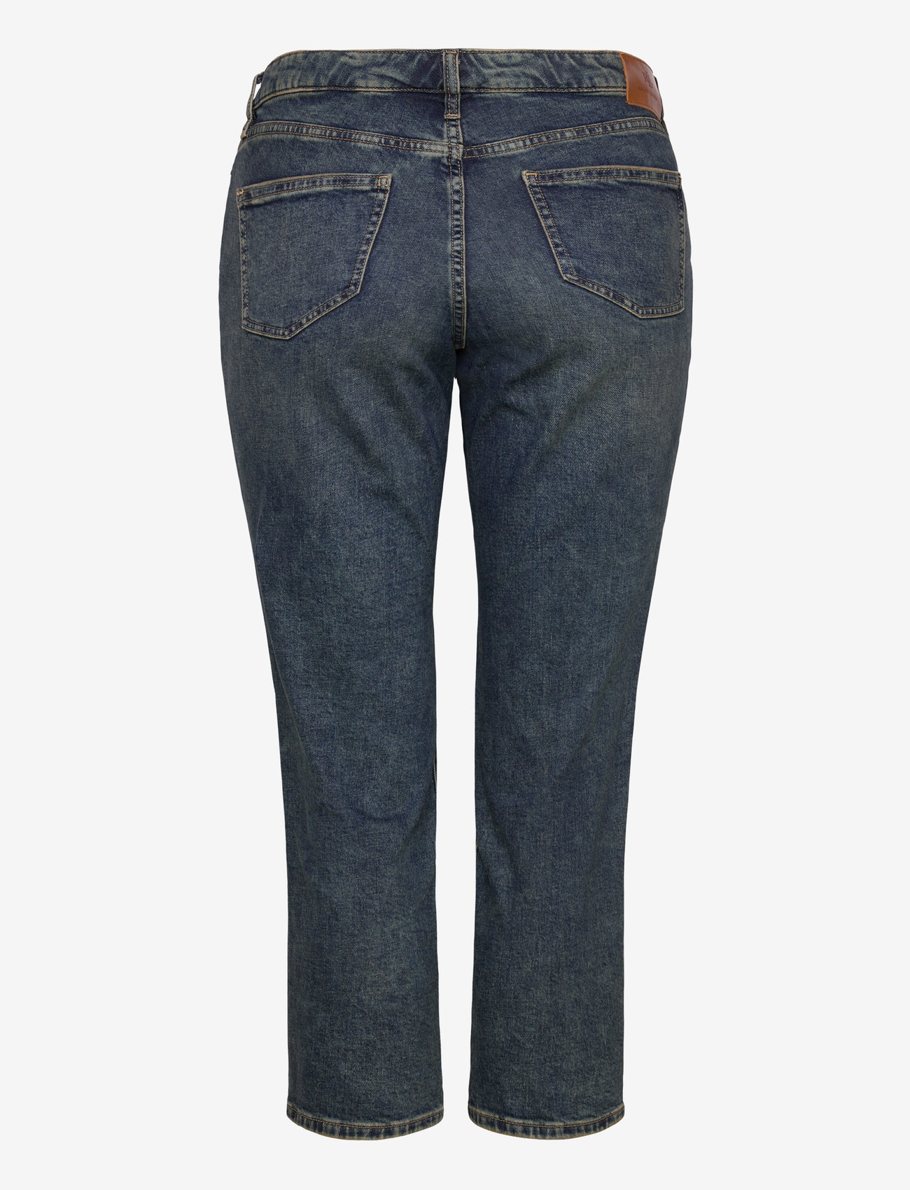 Lauren Women - Mid-Rise Straight Ankle Jean - cargo pants - haze wash - 1